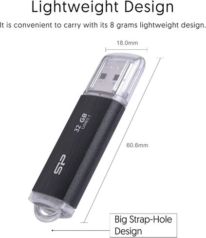 Silicone Power SP008GBUF3B05V1H USB Memory, 8GB, USB3.0, Sliding Type, Blaze B05, Pink in Kuwait