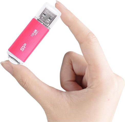 Silicone Power SP008GBUF3B05V1H USB Memory, 8GB, USB3.0, Sliding Type, Blaze B05, Pink in Kuwait