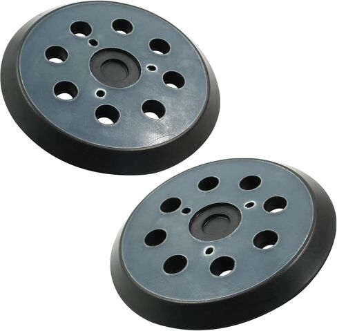 Hitefu 2PCS Sander Pad, 5 Inch 8 Hole Replacement Sanding Pad Hook & Loop Sanding Disc Backing Pads, Compatible with Model BO5041K BO5031K BO5030K BO5010 in Saudi Arabia