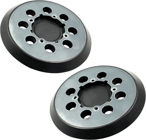 Hitefu 2PCS Sander Pad, 5 Inch 8 Hole Replacement Sanding Pad Hook & Loop Sanding Disc Backing Pads, Compatible with Model BO5041K BO5031K BO5030K BO5010 in Saudi Arabia