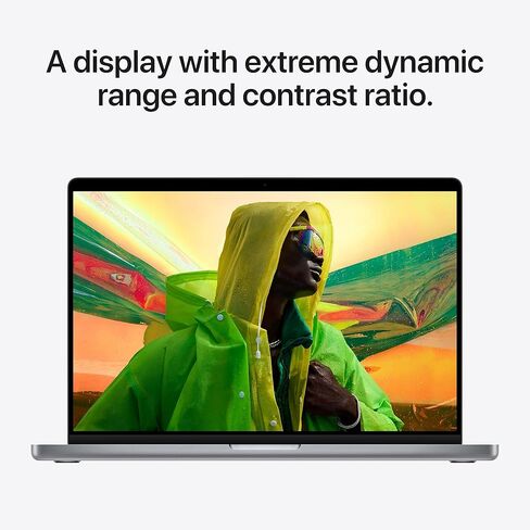 Apple 2021 MacBook Pro M1 Pro chip (14-inch, 16GB RAM, 512GB SSD) - Space Gray (Renewed Premium) in Saudi Arabia