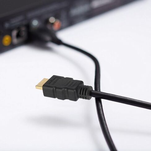 1 Cable 1080P HDMI v1.4b Cables 50 FT,4K @60Hz,High Speed HDMI Cable,Compatible with Laptop, Monitor, PS5, PS4, Xbox One, Fire TV, & More-Black in Saudi Arabia