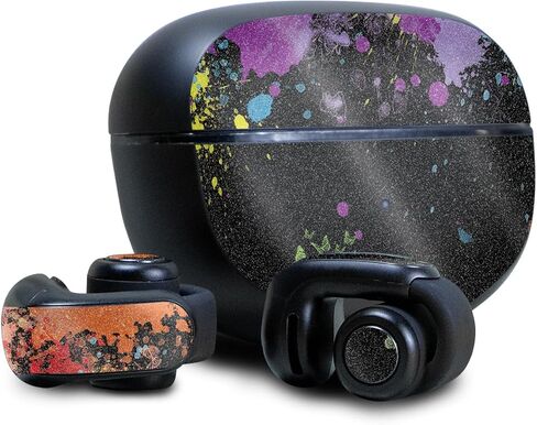 Skin Compatible with Bose Ultra Open Earbuds - Action Fish Puzzle - Premium 3M Vinyl Protective Wrap Decal Cover - Easy to Apply | Crafted in The USA by MightySkins in Saudi Arabia