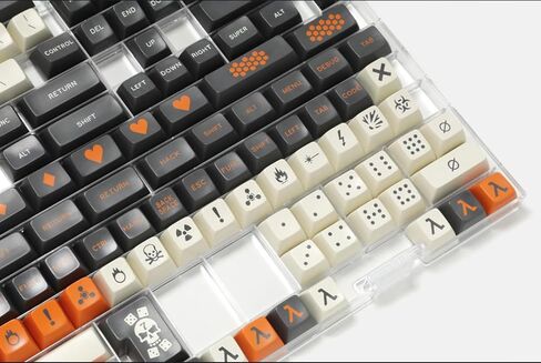 Keycap Storage Box PC Transparent Full 270 1U Keys Waterproof Lid with Dividers Box Compatible with XDA Cherry SA OEM Mechanical Keyboard Keycap Collect Snap-on Support SA,Original Keycap Tray (L) in Saudi Arabia