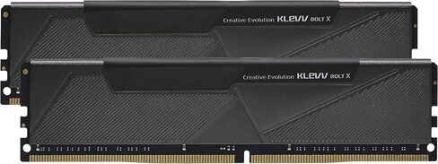KLEVV Bolt X DDR4 16GB (2x8GB) 3200MHz CL16 1.35V Gaming Desktop Ram Memory SK Hynix Chip XMP 2.0 Ready (KD48GU880-32A160U) in Saudi Arabia