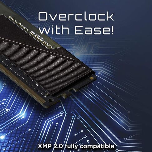 KLEVV Bolt X DDR4 16GB (2x8GB) 3200MHz CL16 1.35V Gaming Desktop Ram Memory SK Hynix Chip XMP 2.0 Ready (KD48GU880-32A160U) in Saudi Arabia