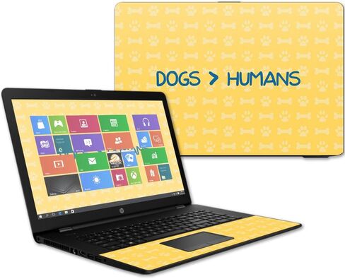 MightySkins Skin Compatible with HP 17t Laptop 17.3" (2017) - All My Friends are Dead | Protective, Durable, and Unique Vinyl Decal wrap Cover | Easy to Apply, Remove | Made in The USA in Saudi Arabia