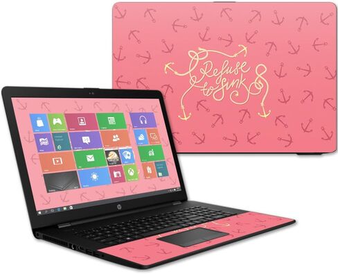 MightySkins Skin Compatible with HP 17t Laptop 17.3" (2017) - All My Friends are Dead | Protective, Durable, and Unique Vinyl Decal wrap Cover | Easy to Apply, Remove | Made in The USA in Saudi Arabia
