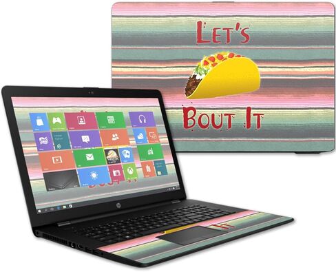 MightySkins Skin Compatible with HP 17t Laptop 17.3" (2017) - All My Friends are Dead | Protective, Durable, and Unique Vinyl Decal wrap Cover | Easy to Apply, Remove | Made in The USA in Saudi Arabia