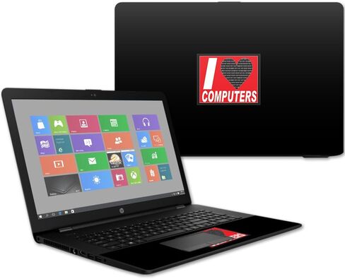 MightySkins Skin Compatible with HP 17t Laptop 17.3" (2017) - All My Friends are Dead | Protective, Durable, and Unique Vinyl Decal wrap Cover | Easy to Apply, Remove | Made in The USA in Saudi Arabia