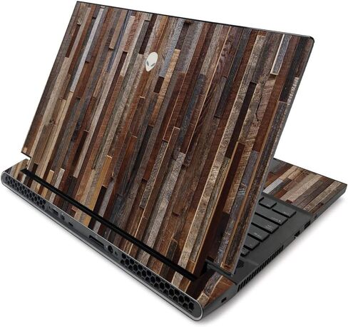 MightySkins Skin for Alienware m17 R2 (2019) - Bamboo Ohm | Protective, Durable, and Unique Vinyl Decal wrap Cover | Easy to Apply, Remove, and Change Styles | Made in The USA in Saudi Arabia