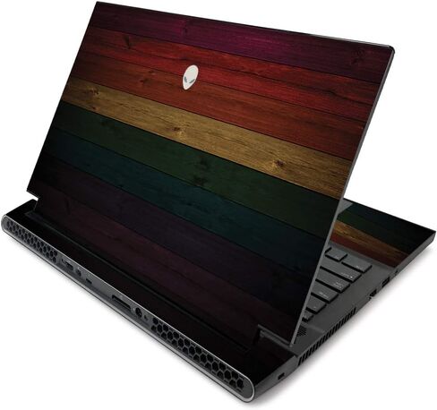 MightySkins Skin for Alienware m17 R2 (2019) - Bamboo Ohm | Protective, Durable, and Unique Vinyl Decal wrap Cover | Easy to Apply, Remove, and Change Styles | Made in The USA in Saudi Arabia