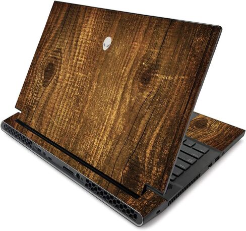 MightySkins Skin for Alienware m17 R2 (2019) - Bamboo Ohm | Protective, Durable, and Unique Vinyl Decal wrap Cover | Easy to Apply, Remove, and Change Styles | Made in The USA in Saudi Arabia