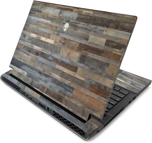 MightySkins Skin for Alienware m17 R2 (2019) - Bamboo Ohm | Protective, Durable, and Unique Vinyl Decal wrap Cover | Easy to Apply, Remove, and Change Styles | Made in The USA in Saudi Arabia