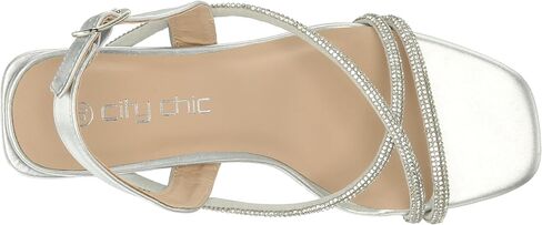 City Chic Women's Plus Size Heel Sparkle Glitz Ankle Boot in Saudi Arabia