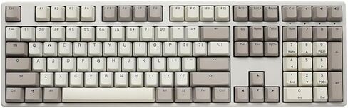 لوحة مفاتيح ميكانيكية Ducky Origin Vintage Double Shot PBT (Cherry MX Blue) in Saudi Arabia