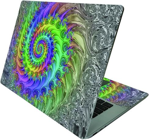 MightySkins Skin Compatible with Microsoft Surface Laptop 4 15" - Acid | Protective, Durable, and Unique Vinyl Decal wrap Cover | Easy to Apply, Remove, and Change Styles | Made in The USA in Saudi Arabia