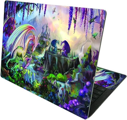 MightySkins Skin Compatible with Microsoft Surface Laptop 4 13.5" - Dragon Eggs | Protective, Durable, and Unique Vinyl Decal wrap Cover | Easy to Apply and Change Styles | Made in The USA in Saudi Arabia