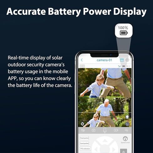 4G Low-Powered Solar Security Camera Outdoor, 2K No WiFi Dual Lens Linkage Security Cameras for Home Security, 2-Way Talk Cameras with PIR Motion Detection, Color Night Vision, IP66 (Black) in Saudi Arabia