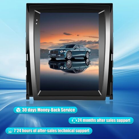 2+64G 9.7 inch Car Stereo for Cadillac Escalade 2007 2008 2009 2010 2011 2012 2013 2014 - Android Touchscreen Radio with Wireless Carplay & Android Auto/WiFi/HiFi/GPS Navigation/FM Radio in Saudi Arabia