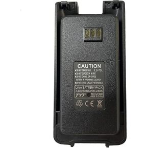 HESENATE TYT Original 7.4V 2200mAh High Capacity Li-ion Battery Pack, Compatible with MD-390 UV390 Digital DMR Two Way Radio (LB-75L)