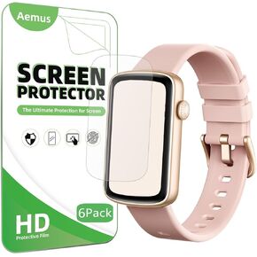 Screen Protector Compatible for SHANG WING LYNN2 Smart Watch 1.47" (6 Pack) L2 Fitness Tracker Full Coverage Clear TPU Soft Film