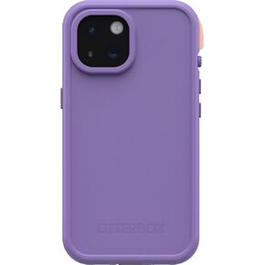 OtterBox iPhone 15 (Only) FRĒ Series Waterproof Case with MagSafe (Designed by LifeProof) - BLACK, Waterproof, 60% Recycled Plastic, Sleek and Stylish