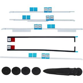Replacement LED LCD Panel Adhesive Tape/Strips + Opening wheel Tools for IMAC A1418 21.5" MD093LL/A MD094LL ME699LL ME086LL ME087LL MK142LL MK442LL MK542LL/A 2012-2015 YEAR7