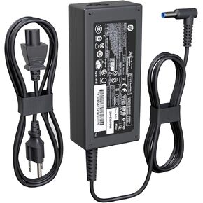 65W Laptop Charger Fit for HP Probook 440 445 450 455 G10 G9 G8 650 640 G5 G4 G6 G7 Pavilion x360 11 13 15 PA-1650-32HE Blue Tip Power Cord AC Adapter