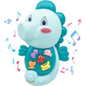 Baby Piano Toy, Light Up Music Baby Toys for12 18 Months Early Learning Educational Piano Toy 1 Year Old Boy Girl Gifts