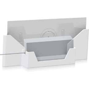 Upgraded Starlink Router Wall Mount, Starlink Gen 3 Router Wall Mount with Power Supply Mounting Kit for Starlink V3&Gen 3 High Performance Standard Router（Combined Version）