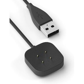 Bicmice Compatible with Fitbit Sense & Versa 3 Charger Replacement Charging Cable Dock for Sense 2,Sense,Versa 4,Versa 3 Smartwatch 3.3Ft USB Magnetic Wireless Cord