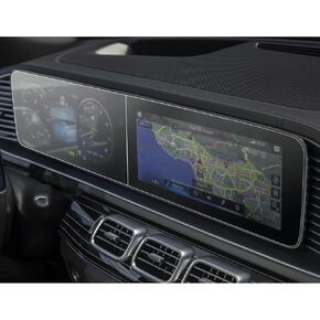 TTCR-II متوافق مع واقي شاشة مرسيدس بنز GLE فئة 2020-2024 GLS، لواقي شاشة مرسيدس E Class W213 2019-2023، لواقي شاشة اللمس Mercedes W167 W213 X167 (قطعتان) in Kuwait