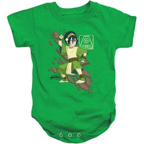 Avatar The Last Airbender Toph Rock Slide Infant Baby Boys Onesie Snapsuit