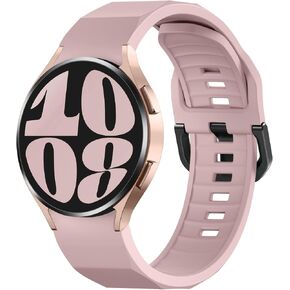 Maledan No Gap Bands Compatible with Samsung Galaxy Watch 7 FE 6 4 5 Band 40 44mm, Galaxy Watch 5 Pro Band 45mm, Galaxy Watch 4 6 Classic Band, 20mm Soft Silicone Sport Strap Replacement Women Men in Saudi Arabia