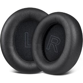SOULWIT Earpads Replacement for Anker Soundcore Life Q30/Q35 Headphones, Ear Pads Cushions with Softer Protein Leather, Noise Isolation Foam - Blue