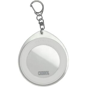 Magnetic Phone Grip Storage Keychain for Popsocket Magnetic Phone Grip Ring Holder Storage for Bag Keychain Portable for MagSafe Magnet Pop Ring Grips, White