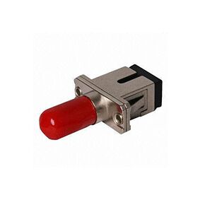 SC to ST Fiber Optic Adapters - SM SX Fiber Adapters for Singlemode Simplex or Duplex Fiber