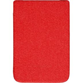Pocketbook E-Reader Cover for Touch HD 3, Touch Lux 5 & Color | Smart Sleep Function | 6-inch Shell Case | Durable Protection | Lightweight Cases Perfect for Travel | E-Book Reader Case in Red