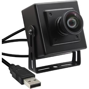 USB Camera 11.6MP High Speed 120fps Webcam 102° Wide Angle No Distortion Lens USB Plug & Play Mini USB Camera for PC Laptop Raspberry Pi Skype Zoom FaceTime Hangouts