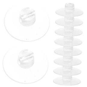 12pcs Cable Fixing Suction Cup Christmas Light Suction Cup Clips Wire Holder Clips Cable Holders for Cords Wire Organizer Clips USB Cable Holder Accessories Short Hair