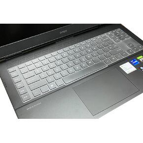 غطاء لوحة مفاتيح لجهاز HP OMEN 17t-cm200/HP OMEN 17t-ck200/HP OMEN 17-cm2047nr للكمبيوتر المحمول للألعاب مقاس 17.3 بوصة، وواقي لوحة مفاتيح الكمبيوتر المحمول HP OMEN 17 للألعاب - شفاف in Kuwait