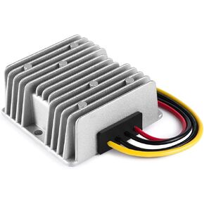 Step Down Converter, Voltage Reducer Regulator, DC 24V to 12V 20A 240W Waterproof DC/DC Convertor Buck Transformer Stabilized Power Supply Module for Golf Cart Club Forklifts Car