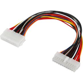 CERRXIAN 30cm ATX 20 Pin to 24 Pin Power Supply Adapter Computer PC Cable