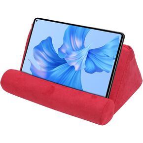 Tablet Pillow Stand Holder Dock for Bed Soft Phone Tablet Holder Tablet Pillow Holder for Lap Pillow Tablet Stand Holder for iPad, Tablets, Kindle, Smartphones, Books
