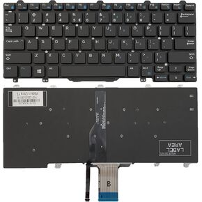 Laptop Replacement US Layout Backlit Keyboard for DELL Latitude 7350 5290 E5250 5270 E7270 E7250 7270 MJ8HY 0MJ8HY 0XCD5M