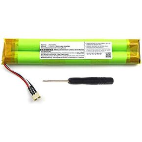 2000mAh Ni-MH Battery Replacement Compatible with TDK Life on Record A33 Wireless Weatherproof Bluetooth Speaker
