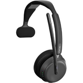 EPOS IMPACT 1030 Single-Sided Wireless Headset - Superior Sound Quality, AI for Enhanced Clarity, Comfortable for All-Day Use, Ideal for Office Professionals