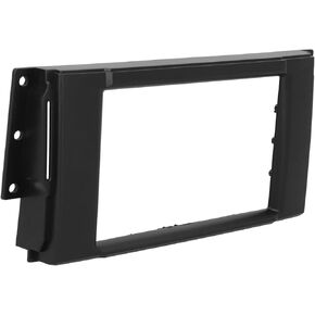 Double DIN Installation Dash Kit, Fydun Black ABS 2 Din Stereo audio Fascia Panel Navigation Fascia Car Stereo Frame for Land Rover 2005-2010