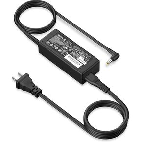 for LG Monitor Power Cord 19V DC Power Supply for LG Electronics Monitor 19" 20" 22" 23" 24" 32" TV LCD LED HD Monitor Widescreen Replacement LG Power Adapter Supply Power Cord